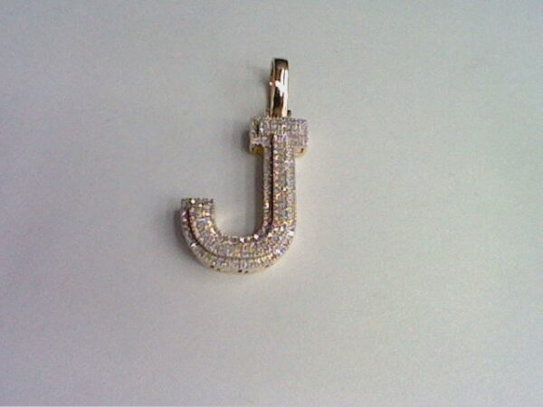 10KT 0.26-0.35CT D-MICROPAVE INITIAL &apos;J"