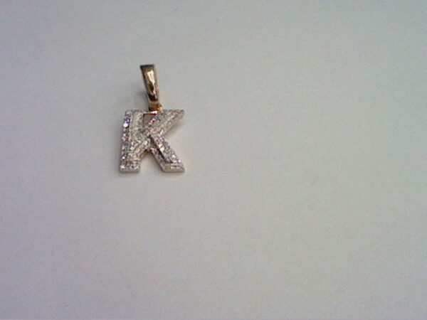 10KT 0.14-0.16CT D-MICROPAVE INITIAL "K"
