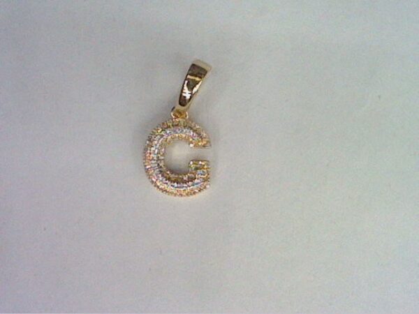10KT 0.10-0.12CT D-MICROPAVE INITIAL "G"