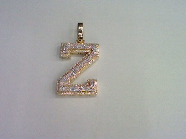 10KT 0.41- 0.45CT D- MICROPAVE INITIAL "Z"