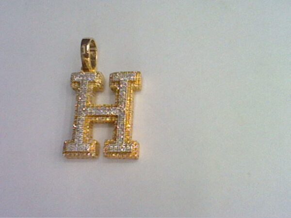 10KT 0.37-0.41 CT D- MICROPAVE INITIAL "H"