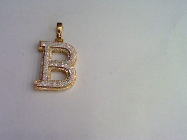 10KT 0.43-0.45CT D- MICROPAVE INITIAL "B"
