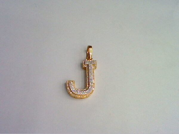 10KT 0.27-0.29CT D-MICROPAVE INITIAL &apos;J"