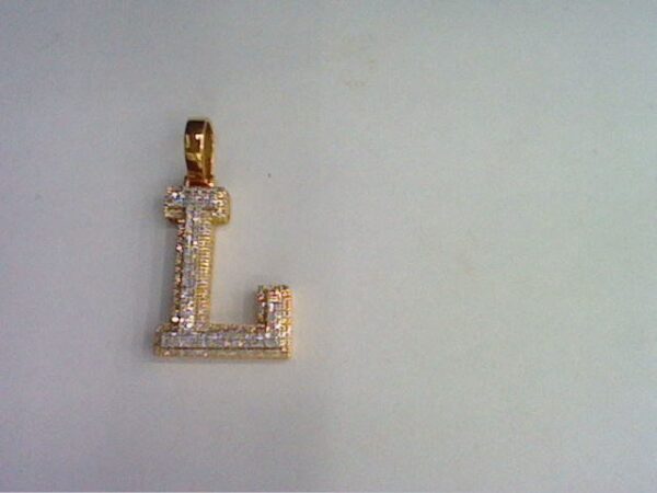 10KT 0.28- 0.29CT D- MICROPAVE INITIAL "L"