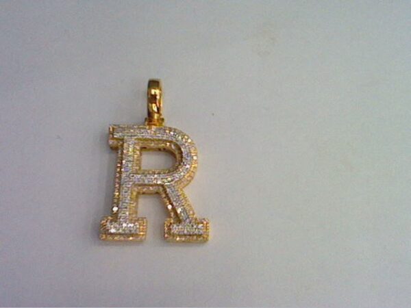 10KT 0.41-0.43CT D- MICROPAVE INITIAL "R"