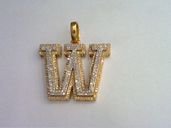 10KT 0.65- 0.66CT D-MICROPAVE INITIAL "W"